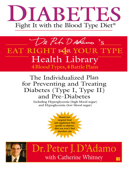 Title details for Diabetes by Dr. Peter J. D'Adamo - Available